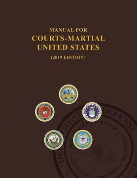 portada Manual for Courts-Martial, United States 2019 edition (in English)