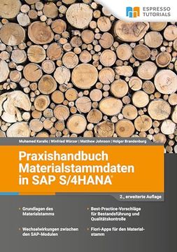 portada Praxishandbuch Materialstammdaten in sap s (en Alemán)