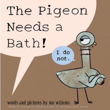 portada The Pigeon Needs A Bath! (en Inglés)