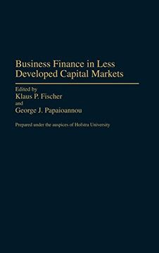 portada Business Finance in Less Developed Capital Markets (en Inglés)