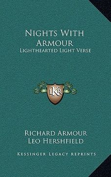 portada nights with armour: lighthearted light verse (in English)