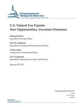 portada U.S. Natural Gas Exports: New Opportunities, Uncertain Outcomes (en Inglés)