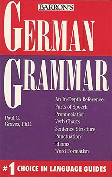 portada German Grammar (Barron's Grammar Series) (en Inglés)
