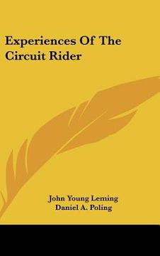 portada experiences of the circuit rider