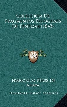 portada Coleccion de Fragmentos Escogidos de Fenelon (1843)