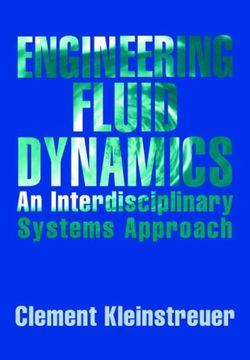 portada Engineering Fluid Dynamics: An Interdisciplinary Systems Approach (en Inglés)