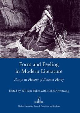 portada Form and Feeling in Modern Literature: Essays in Honour of Barbara Hardy (in English)