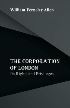 portada The Corporation of London (en Inglés)
