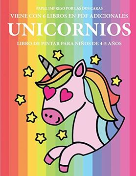 portada Libro de Pintar Para Niños de 4-5 Años (in Spanish)