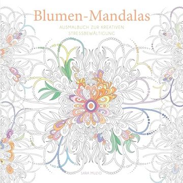 portada Blumen-Mandalas (Ausmalbuch zur Kreativen Stressbew? Ltigung) (en Alemán)