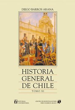 portada Historia General de Chile, Tomo 11