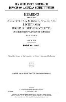 portada EPA regulatory overreach: impacts on American competitiveness
