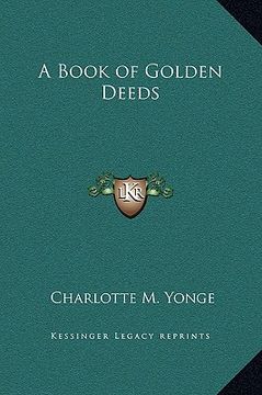 portada a book of golden deeds (en Inglés)