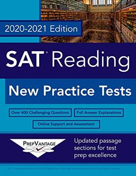 portada Sat Reading: New Practice Tests, 2020-2021 Edition 