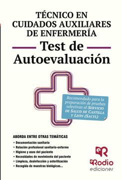 portada Tecnicos en Cuidades Auxiliares de Enfermeria. Test de Autoevaluacion: Servicio de Salud de Castilla y Leon