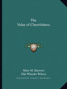 portada the value of cheerfulness (en Inglés)