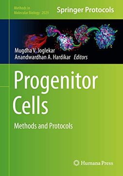 portada Progenitor Cells: Methods and Protocols (en Inglés)