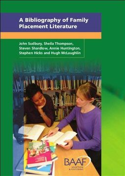 portada A Bibliography of Family Placement Literature: A Guide to Publications on Children, Parents and Carers (in English)