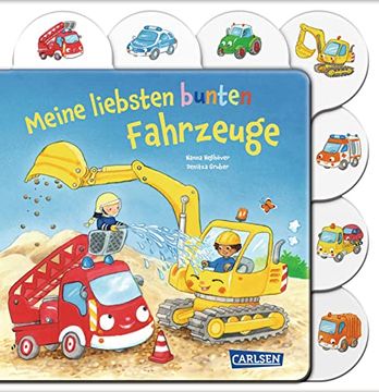 portada Meine Liebsten Bunten Fahrzeuge: Allererste Fahrzeug-Geschichten in Idealer Länge für die Kleinsten (en Alemán)