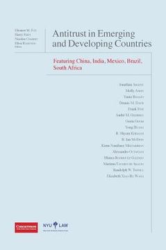 portada Antitrust in Emerging and Developing Countries (en Inglés)