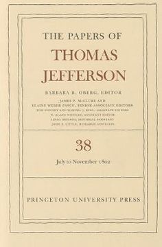 portada the papers of thomas jefferson: 1 july to 12 november 1802