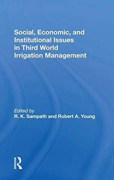 portada Social, Economic, and Institutional Issues in Third World Irrigation Management (en Inglés)