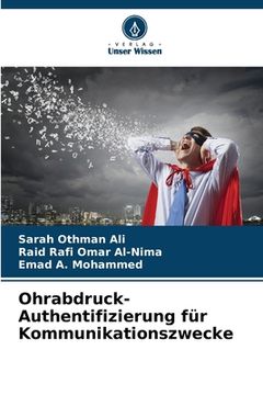 portada Ohrabdruck-Authentifizierung für Kommunikationszwecke (in German)