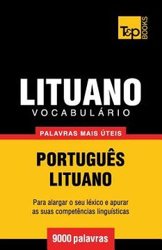 portada Vocabulário Português-Lituano - 9000 palavras mais úteis (en Portugués)