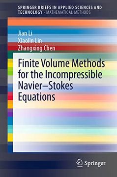 portada Finite Volume Methods for the Incompressible Navier-Stokes Equations (in English)