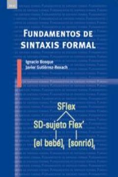 portada Fundamentos de Sintaxis Formal (in Spanish)