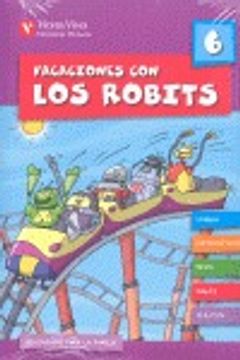 portada Vacaciones Con Los Robits 6+Solucionario (Los Robits - Els Robits)