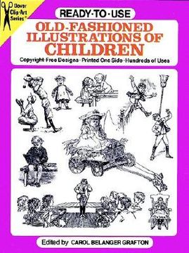 portada ready-to-use old-fashioned illustrations of children (en Inglés)