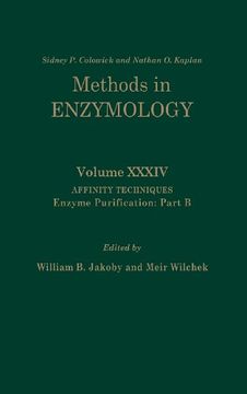 portada Affinity Techniques - Enzyme Purification: Part b: Volume 34: Affinity Techniques Part b 