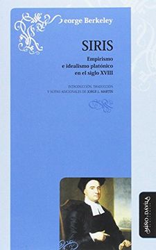 portada Siris: Empirismo e Idealismo Platonico en el Siglo Xviii (in Spanish)