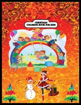 portada Christmas Coloring Book for Kids: A Cute Coloring Book with Fun, Easy, and Relaxing Designs (en Inglés)