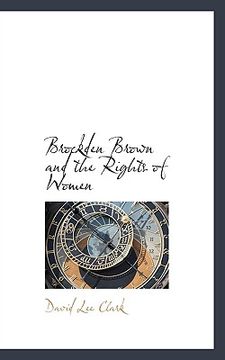 portada brockden brown and the rights of women