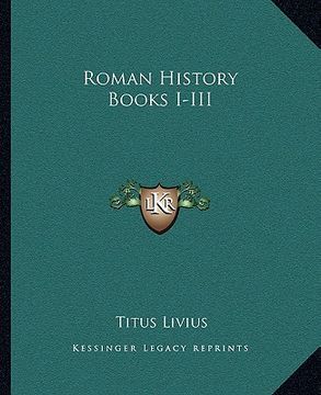 portada roman history books i-iii (in English)