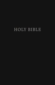 portada Kjv, pew Bible, Large Print, Hardcover, Black, red Letter Edition, Comfort Print (en Inglés)
