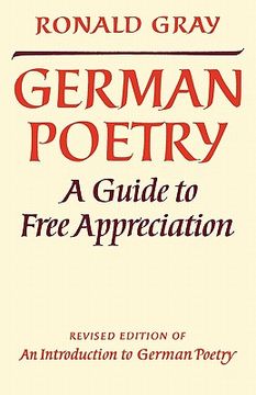 portada German Poetry (en Inglés)