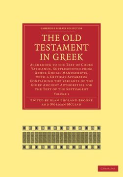 portada The old Testament in Greek 4 Volume Paperback Set: The old Testament in Greek: Volume 1 Paperback (Cambridge Library Collection - Biblical Studies) (en Inglés)