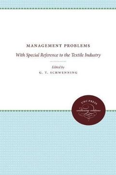 portada Management Problems: With Special Reference to the Textile Industry