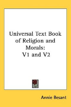 portada universal text book of religion and morals: v1 and v2 (in English)