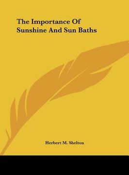portada the importance of sunshine and sun baths (en Inglés)