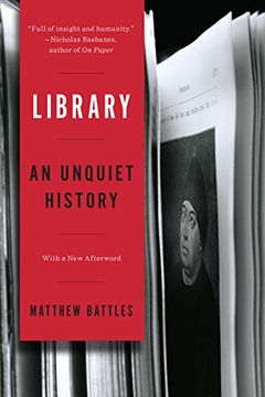 portada Library: An Unquiet History (en Inglés)
