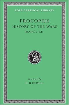 portada History of the Wars: Bks. V-Vi, xv v. 3 (Loeb Classical Library) 