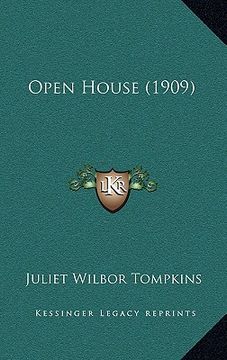 portada open house (1909) (in English)