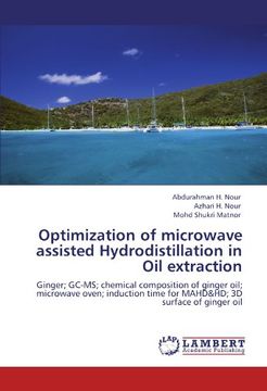 portada optimization of microwave assisted hydrodistillation in oil extraction