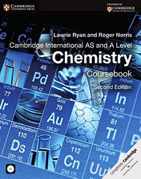 portada Cambridge International as and a Level Chemistry Cours With Cd-Rom (Cambridge International Examinations) (en Inglés)