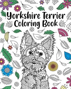 portada Yorkshire Terrier Coloring Book (en Inglés)