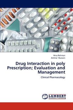portada drug interaction in poly prescription; evaluation and management (en Inglés)
